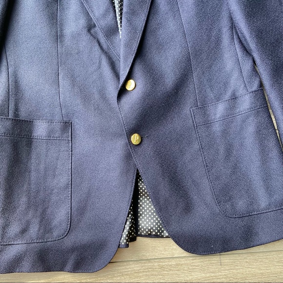 Vintage Union Made Thomas Jeffery Savile Row Pure Wool Blazer - Picture 4 of 16